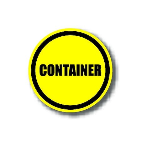 Ergomat 16in CIRCLE SIGNS - Container DSV-SIGN 256 #1844 -UEN